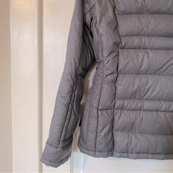 CALVIN KLEIN Puffer Down Zip Up Grey Jacket Women's Size Small - Picture 7 of 10